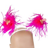FEMARVI - MARABOU SPRING PITO HEADBAND 6 UNITS