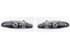 Set faruri tuning MITSUBISHI ECLIPSE (D30), 12.1995-1997, H1+H1; manual; negru; TUNING; halogen,