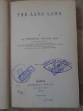 THE LAND LAWS-FREDERICK POLLOCK-229875