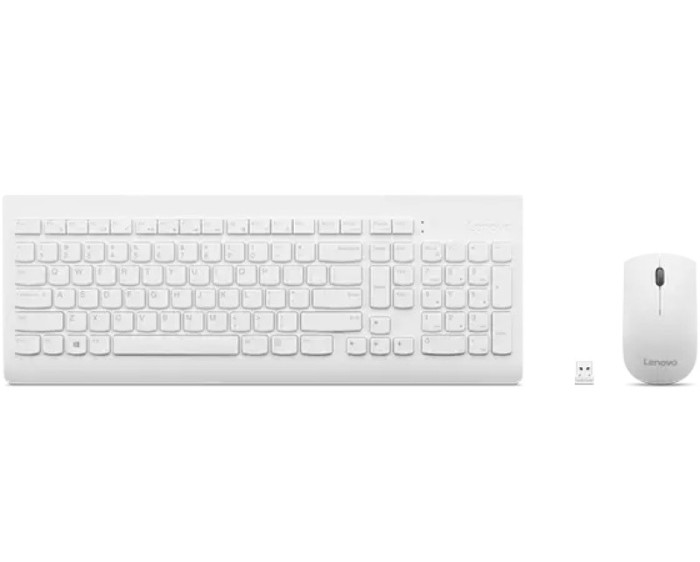LN 510 Keyboard&amp;Mouse White Wireless US