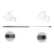 Amortizor haion spate Ford Focus 3, 12.2010-08.2018, Hatchback, Lungime/Forta/Cursa Piston 600/385/240, BM51-A406A10-AE, Stanga , Dreapta