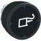 Comutator Negru 22mm cu Buton Apăsare