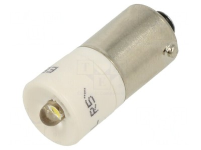 Lampă de control LED alb cald 28V foto
