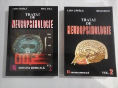 TRATAT DE NEUROPSIHOLOGIE - LEON DANAILA * MIHAI GOLU - 2 volume