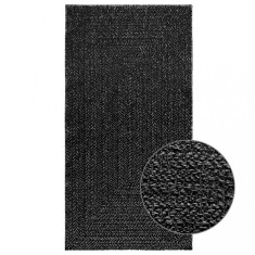 vidaXL Covor &bdquo;ZIZUR&rdquo; Antracit aspect iuta pentru interior și exterior 4010329