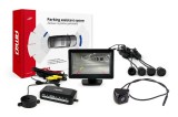 Set senzori de parcare AMiO cu camera HD, ecran 4,3 inch si 4 senzori