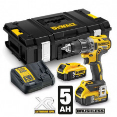 Masina De Gaurit Si Insurubat DeWalt DCD791P2 2 x Acumulatori 18V XR 5Ah