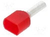 Terminal cu compresie, cablu 1mm2, cositorit, BM GROUP - BM 00654