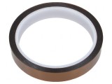 Bandă termorezistentă 0,07mm 50% ambră max. 230&deg;C