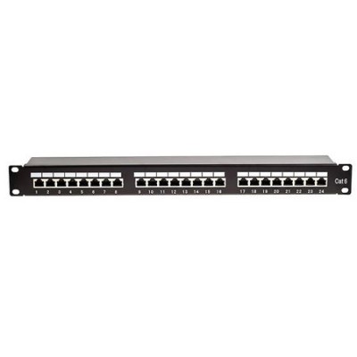 PATCH PANEL 24 PORTURI FTP CAT 5E KRONE+110 E EuroGoods Quality foto