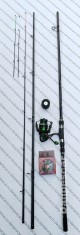 SET FEEDER PRO EASTSHARK Lanseta 3,90m 180gr cu Mulineta FL SP4000 SI 150M FIR