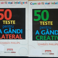 50 DE TESTE CUM SA FII INTELIGENT+50 DE TESTE PENTRU A GANDI - CHARLES PHILLIPS