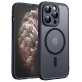 Husa iPhone 11 Pro Asteroid GSM PureFrost MagSafe, negru frost