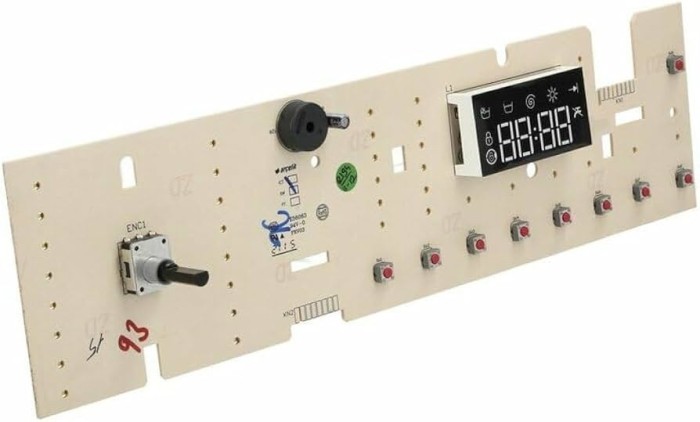 Modul electronic afisaj masina de spalat Beko HTV 8733 XS0