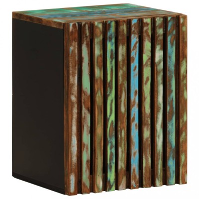 Gossi dulap de perete de baie, 38x34x48 cm, lemn masiv de acacia foto