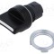 Comutator rotativ 22mm EAO Poz.i stab 2 negru fără IP65 46