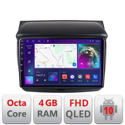 Navigatie Mitsubishi L200 2006-2014 B-094 Android Ecran QLED octa core 4+64 carplay android auto KIT-094+EDT-E309V3 CarStore Technology