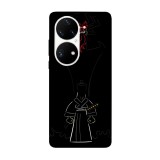 Husa compatibila cu Huawei P40 Pro model Samurai jack, Silicon, TPU, Viceversa