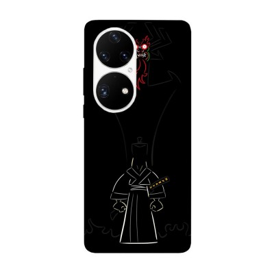 Husa compatibila cu Huawei P50 Pro model Samurai jack, Silicon, TPU, Viceversa foto