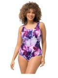 Costum de baie intreg pentru femei Ulla Popken Alice, multicolor, 58 60 - OUTLET