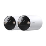 Kit 2 camere IP Wi‑Fi TP-Link Tapo C410, 3MP, baterie, exterior