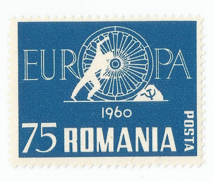 Spania/Romania, Exil romanesc, Europa 1960, em. a XXII-a, dant., 1960, MNH