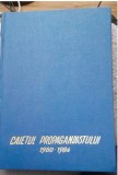 CAIETUL PROPAGANDISTULUI 1980-1984, colectie, nefolosit T10