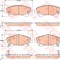 Set placute frana,frana disc TOYOTA AURIS (NRE15, ZZE15, ADE15, ZRE15, NDE15) (2006 - 2012) TRW GDB3479