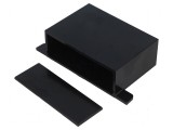 Carcasă ABS cu panou cu lame de fixare 70mm x 50mm x 25mm, MASZCZYK
