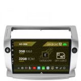 Cumpara ieftin Navigatie Citroen C4 (2004-2014), Android 12, E-Octacore 2GB RAM + 32GB ROM, 9 Inch - AD-BGE9002+AD-BGRKIT346