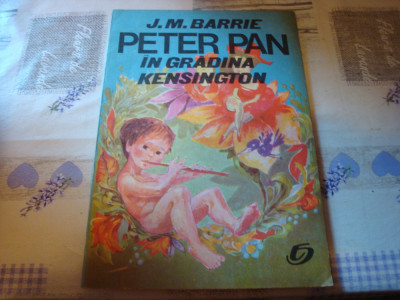 J. M. Barrie - Peter Pan in gradina Kensington foto