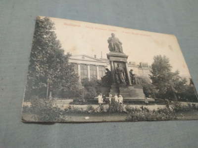 CARTE POSTALA -BUDAPESTA CIRCULATA 1901 LA ORAVITA foto