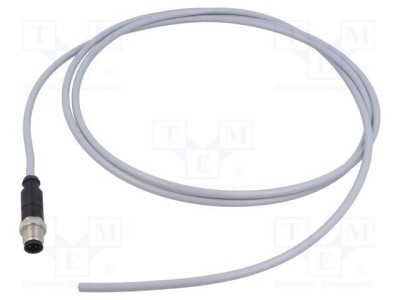 Conector M12 tată 4 pini drept cu cablu 2m HARTING PVC DeviceNet/CANopen foto
