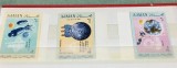 AJMAN APOLLO 11 -SERIE COMPLETĂ NEŞTAMPILATĂ MNH, Nestampilat