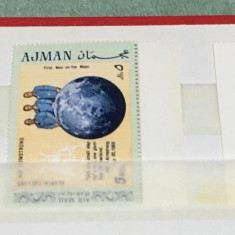 AJMAN APOLLO 11 -SERIE COMPLETĂ NEŞTAMPILATĂ MNH