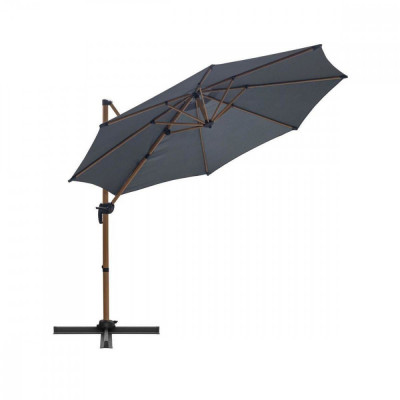 Umbrela gradina/terasa, cu articulatie,&amp;nbsp;antracit, 300 cm, Roma foto