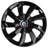 Set 4 Capace Roti 17 inchi (R17), Stig Negru Lucios, Compatibil cu BMW Nou, Autohelix MSA