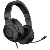 LORGAR Noah 101, Gaming headset with microphone, 3.5mm jack connection, cable length 2m, foldable design, PU leather ear pads, size: 185*195*80mm, 0.2