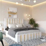 Pat Tapitat Crystal Alb Scrie-ne pentru detalii