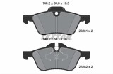 Set placute frana TEXTAR 2328101