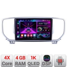 Navigatie Kia Sportage 2016-2018 A-567 4+64 InCell Display 1K Android Waze USB Navigatie Internet Youtube Radio CarStore Technology