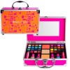 Trusa Machiaj Tip Servietă Pretty Girls Magic Studio 68089: 24 Farduri, Ruj, Lip Gloss, Pudra Obraz, Lac Unghii - Set Complet Portabil
