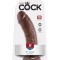 Dildo 8" Cock Brown