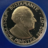 JAMAICA 1 DOLLAR 1976 PROOF,( Prime Minister Sir Alexander Bustamante.)
