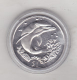Bnk mnd Insulele Virgine Britanice 1 $ 2004 unc , delfin, America Centrala si de Sud