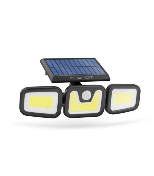 Reflector solar 10W 600lm IP65 rotativ cu senzor de miscare 3