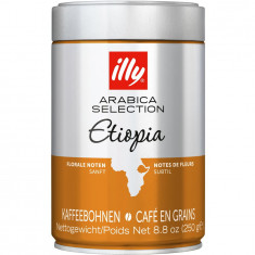 Cafea boabe illy Arabica Selection Etiopia, 250 gr.