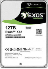 Hard disk server Seagate Exos X12 3.5 inch 12TB SAS 7200RPM 256MB foto