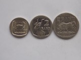 LOT 3 MONEDE-1,2,5 RAND AFRICA DE SUD