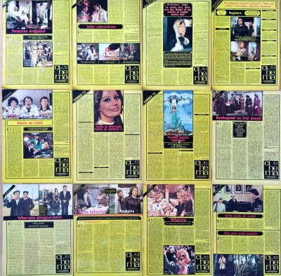 Reviste Cinema - anul 1977 set complet (12 bucati) foto